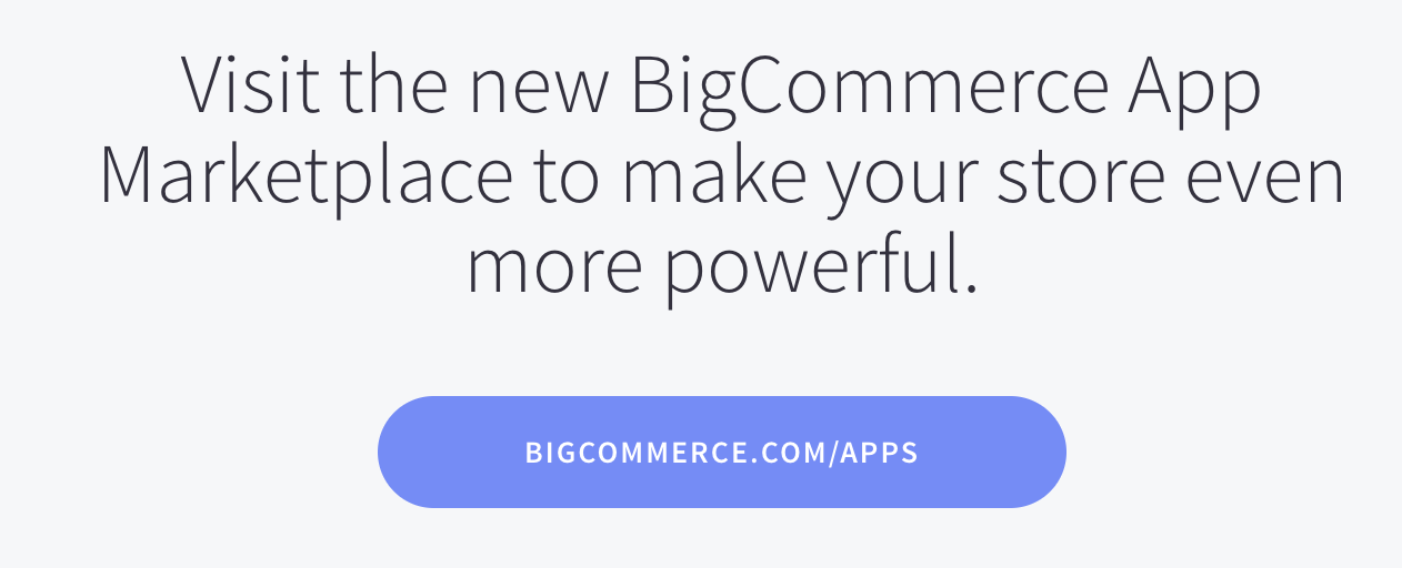 bigcommerce marketplace