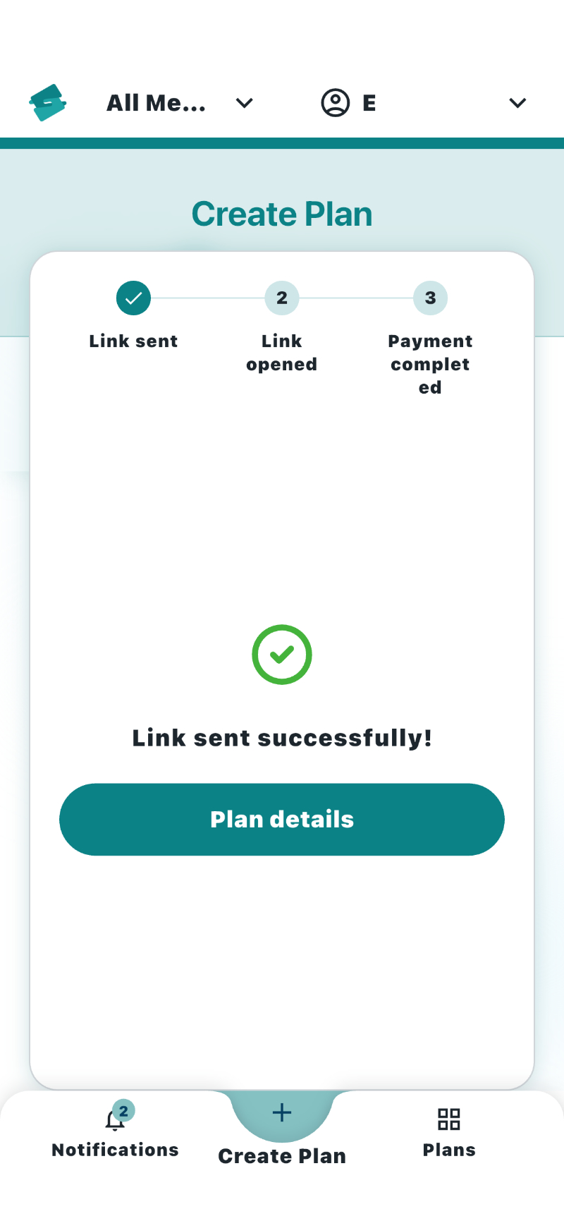 success page