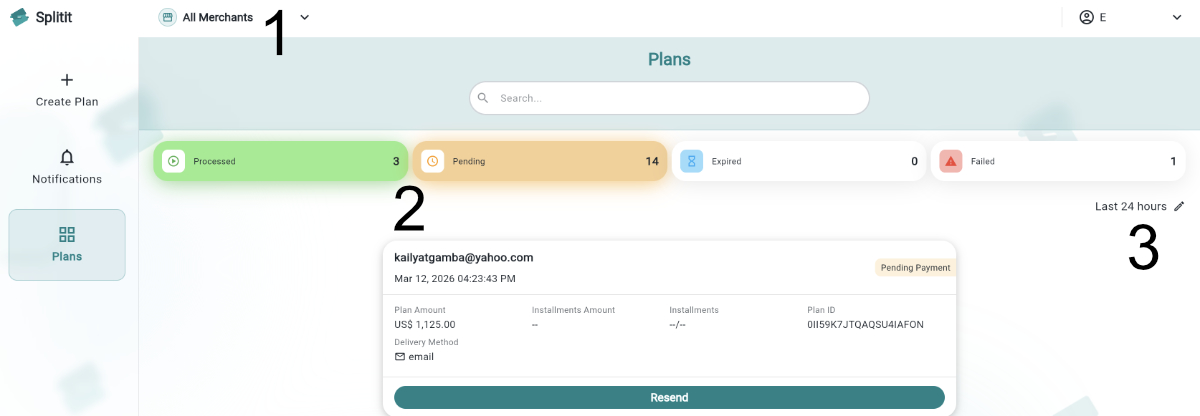 three ways of filtering plans