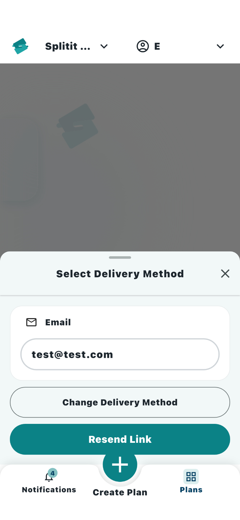 resend email