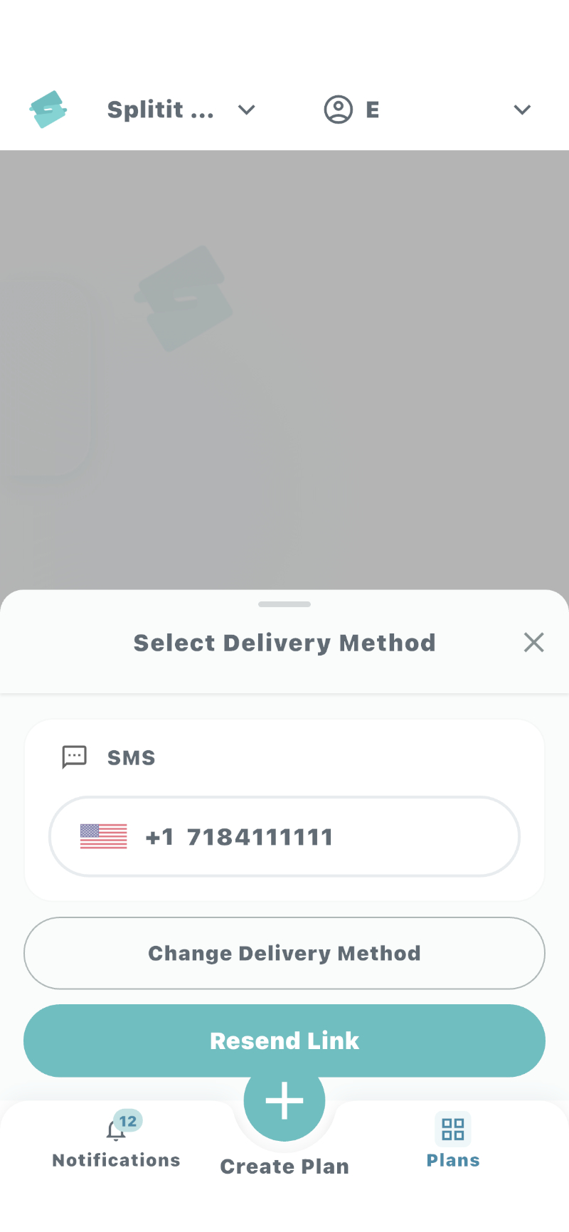 resend SMS