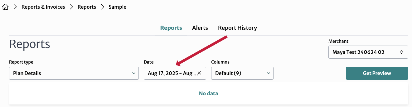 open date ui