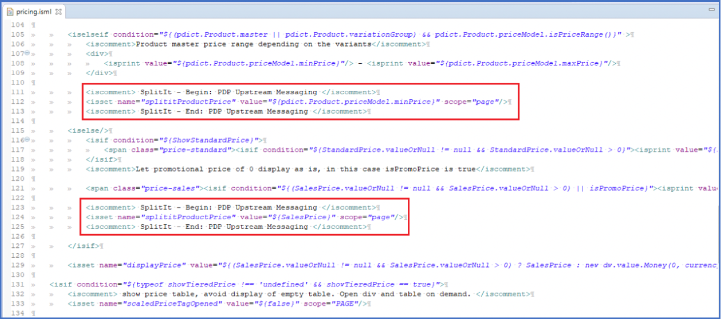 pricing.isml changes two