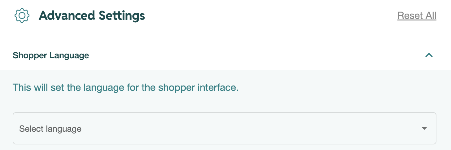 shopper language