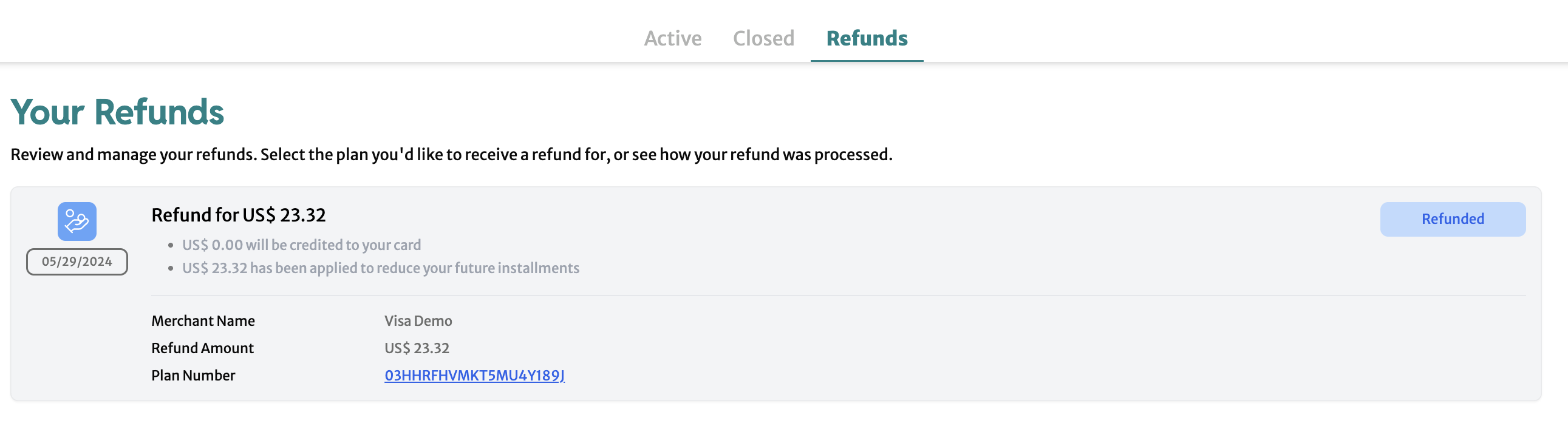 refunds